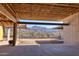 Modern home framing with mountain views at 22805 N Church Rd, Scottsdale, AZ 85255