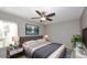 Spacious bedroom with king-size bed and large artwork at 5122 E Shea Blvd # 1117, Scottsdale, AZ 85254