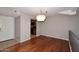 Open concept living space featuring hard wood floors at 5122 E Shea Blvd # 1117, Scottsdale, AZ 85254