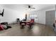 Spacious living room with hardwood floors and plenty of natural light at 5835 E Dodge St, Mesa, AZ 85205