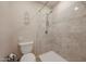 Clean bathroom with shower stall and toilet at 153 Laguna W Dr, Litchfield Park, AZ 85340