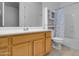 Bathroom with single vanity and bathtub at 4219 N 161St Ave, Goodyear, AZ 85395