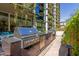 Outdoor grilling area with multiple grills at 7120 E Kierland Blvd # 307, Scottsdale, AZ 85254