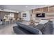 Open living space with modern furniture and city views at 7120 E Kierland Blvd # 307, Scottsdale, AZ 85254
