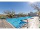 Relaxing rooftop pool area with ample lounge chairs at 7120 E Kierland Blvd # 307, Scottsdale, AZ 85254
