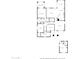 Floor plan showing a 3 bedroom, 2 bath home at 9405 E Cherrywood Dr, Sun Lakes, AZ 85248