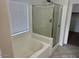Bathroom with shower/tub combo and tile floor at 4051 W Buckskin Trl, Phoenix, AZ 85083