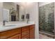Double vanity bathroom with walk in shower at 4238 N 44Th St, Phoenix, AZ 85018