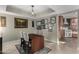Charming dining area with wood table and kitchen view at 4238 N 44Th St, Phoenix, AZ 85018