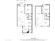 Detailed floor plan showcasing the layout of this 1720 sq ft home with two floors, including measurements and room names at 4238 N 44Th St, Phoenix, AZ 85018