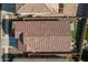 Aerial view of house and backyard at 17849 W Thistle Landing Dr, Goodyear, AZ 85338
