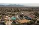 Community pool, clubhouse and landscape at 17849 W Thistle Landing Dr, Goodyear, AZ 85338