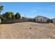 Large backyard with block wall and open space at 2042 E Aire Libre Ave, Phoenix, AZ 85022