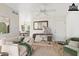 Bright living space featuring modern décor and a cozy seating area with a contemporary workspace at 4540 N 44Th St # 41, Phoenix, AZ 85018
