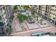 Landscaped courtyard with walkways and seating areas at 16 W Encanto Blvd # 609, Phoenix, AZ 85003