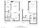 Two-story floor plan with balcony and open layout at 16 W Encanto Blvd # 609, Phoenix, AZ 85003