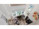 High-ceiling living room with hardwood floors and fireplace at 16 W Encanto Blvd # 609, Phoenix, AZ 85003