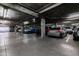Underground parking garage with designated parking spots and accessible parking at 16 W Encanto Blvd # 609, Phoenix, AZ 85003