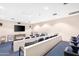 Community theater room with comfortable seating for movie nights at 16 W Encanto Blvd # 609, Phoenix, AZ 85003