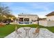 Enjoy a backyard oasis with a pool and seating area at 30017 N 60Th St, Cave Creek, AZ 85331