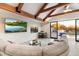 Spacious living area with access to a pool and backyard at 30017 N 60Th St, Cave Creek, AZ 85331