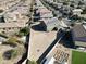 House and neighborhood aerial view at 4642 W Alabama Ln, San Tan Valley, AZ 85144