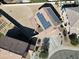 Aerial view showcasing home with solar panels at 4642 W Alabama Ln, San Tan Valley, AZ 85144