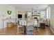 Charming dining area with round table and chairs near living room at 4642 W Alabama Ln, San Tan Valley, AZ 85144