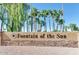 Community entrance sign for Fountain of the Sun at 643 S 83Rd Way, Mesa, AZ 85208