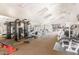 Well-equipped fitness center with various exercise machines at 8256 E Arabian Trl # 125, Scottsdale, AZ 85258