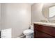Clean bathroom with granite countertop and updated vanity at 30417 N 42Nd Pl, Cave Creek, AZ 85331