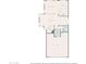 Two-story home floor plan, showing a living room, kitchen, garage and 3 bedrooms at 30417 N 42Nd Pl, Cave Creek, AZ 85331