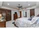 Bright bedroom with ensuite bathroom and window seating at 35931 N 82Nd Pl, Scottsdale, AZ 85266