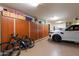 Spacious garage with ample storage and room for multiple vehicles at 35931 N 82Nd Pl, Scottsdale, AZ 85266