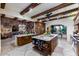 Large kitchen with double islands, custom cabinetry, and top-of-the-line appliances at 35931 N 82Nd Pl, Scottsdale, AZ 85266