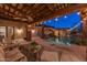 Expansive pool and patio area perfect for entertaining at 35931 N 82Nd Pl, Scottsdale, AZ 85266