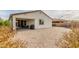 Backyard with covered patio, grill, and small seating area at 3908 S 78Th Ln, Phoenix, AZ 85043