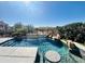 Relaxing pool area with a swim-up bar at 11988 N 136Th Way, Scottsdale, AZ 85259