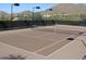 Tennis court with mountain backdrop at 11988 N 136Th Way, Scottsdale, AZ 85259