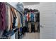 Large walk-in closet with ample hanging and shelving space at 22915 E Quintero Rd, Queen Creek, AZ 85142