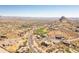 Desert landscape featuring a home with a nearby golf course amidst a scenic desert mountain range at 3703 S Avenida De Angeles --, Gold Canyon, AZ 85118