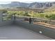 Scenic view from the balcony highlighting the natural desert landscape and mountain range at 3703 S Avenida De Angeles --, Gold Canyon, AZ 85118