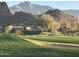 View of green fairway and mountains at the Gold Canyon Golf Resort at 3703 S Avenida De Angeles --, Gold Canyon, AZ 85118