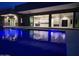 Inviting backyard pool with a unique spa feature and access to kitchen and living space at 3703 S Avenida De Angeles --, Gold Canyon, AZ 85118