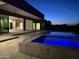 Inviting pool and spa with modern outdoor living space at 3703 S Avenida De Angeles --, Gold Canyon, AZ 85118