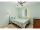 Cozy bedroom with full-sized bed and ample closet space at 4001 W Lupine Ave, Phoenix, AZ 85029