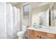 Bathroom features shower/tub combo and updated vanity at 5185 S Eileen Dr, Chandler, AZ 85248