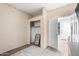 Bedroom with access to hall bathroom and spacious closet at 5185 S Eileen Dr, Chandler, AZ 85248