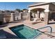 Community spa with seating and covered patio area at 5185 S Eileen Dr, Chandler, AZ 85248