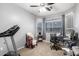 Home office with large window, comfortable chair and workspace at 5185 S Eileen Dr, Chandler, AZ 85248
